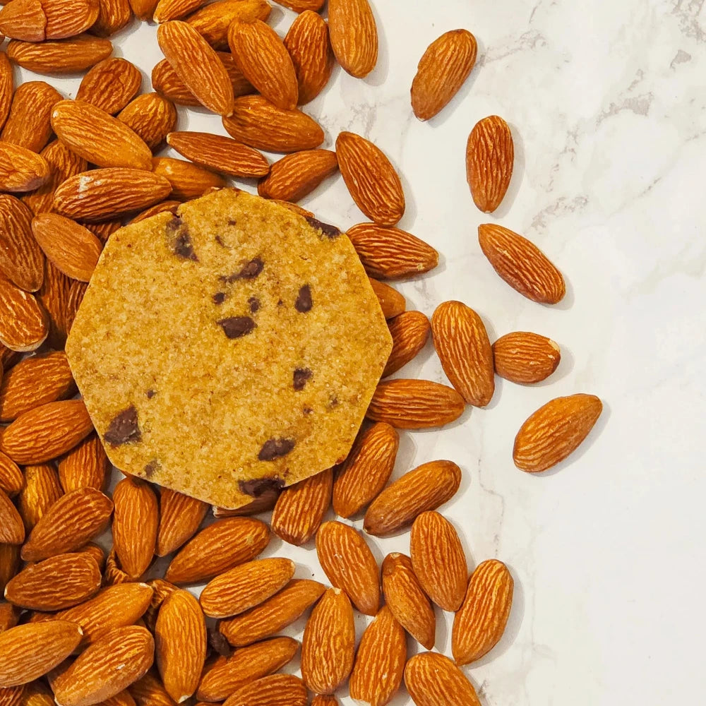 biscuit sablé amande mélilot chocolat peu sucré IG bas ingrédients de qualité